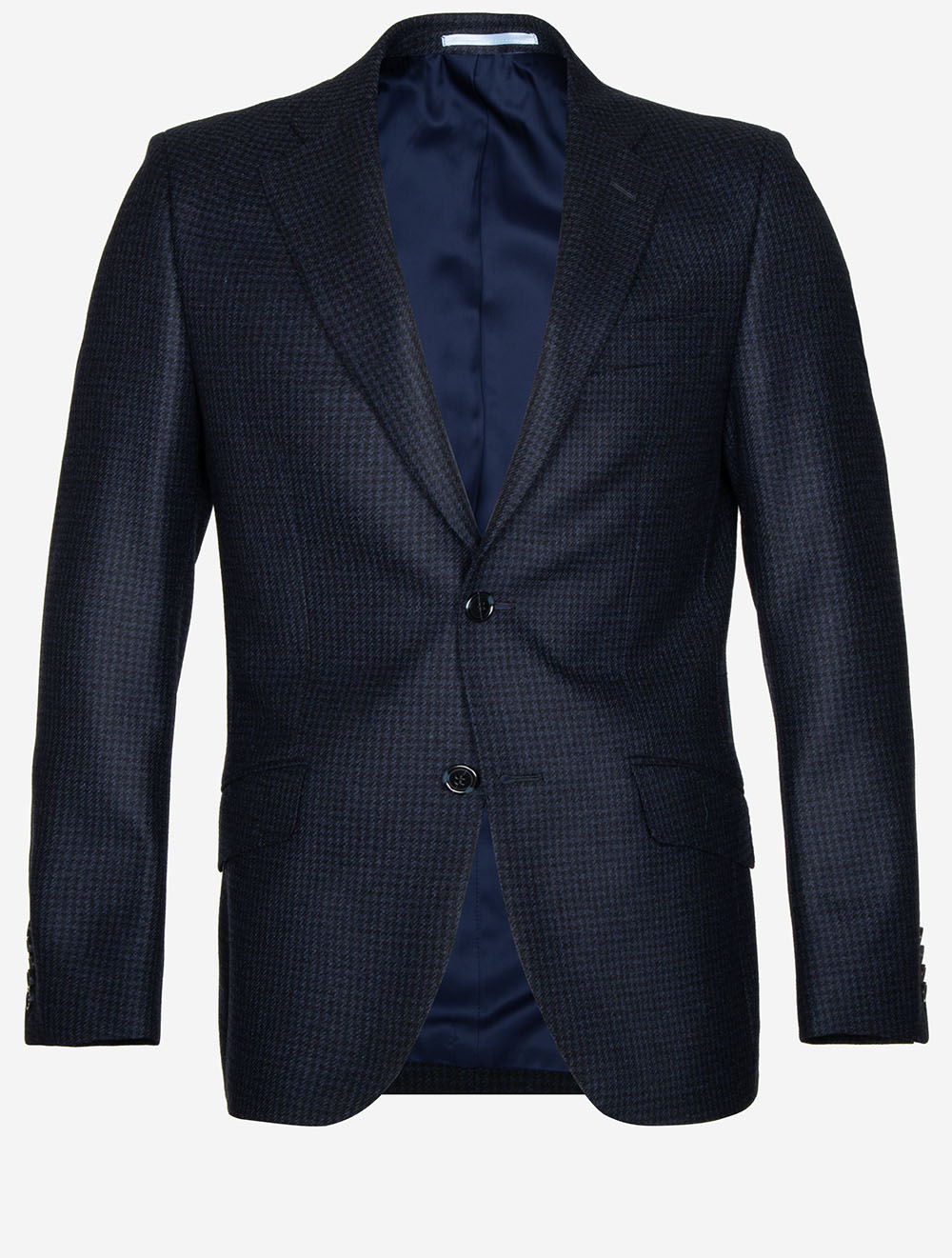Houndstooth Jacket Navy