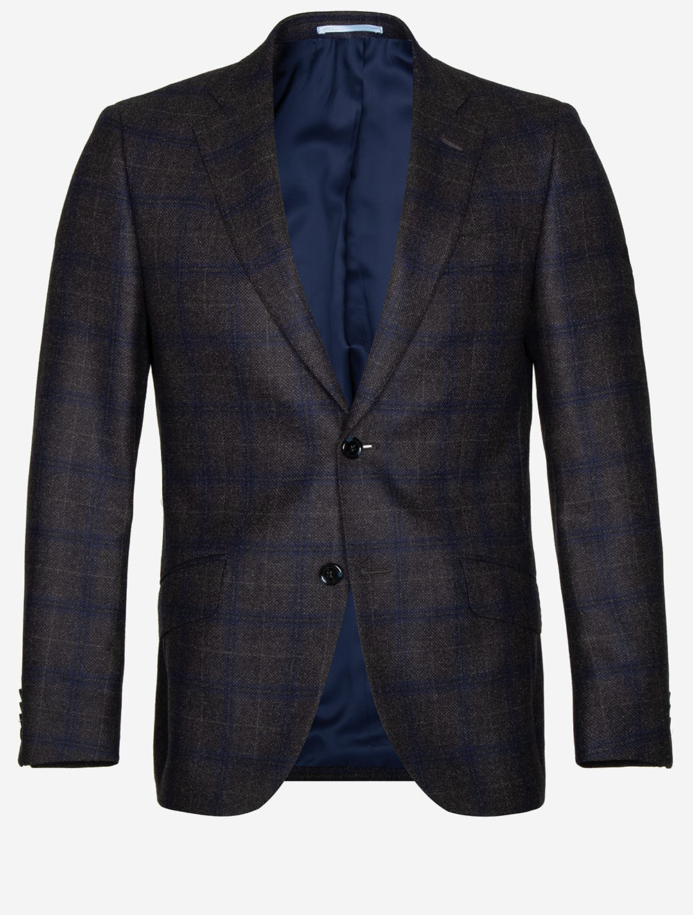 Check Jacket Navy