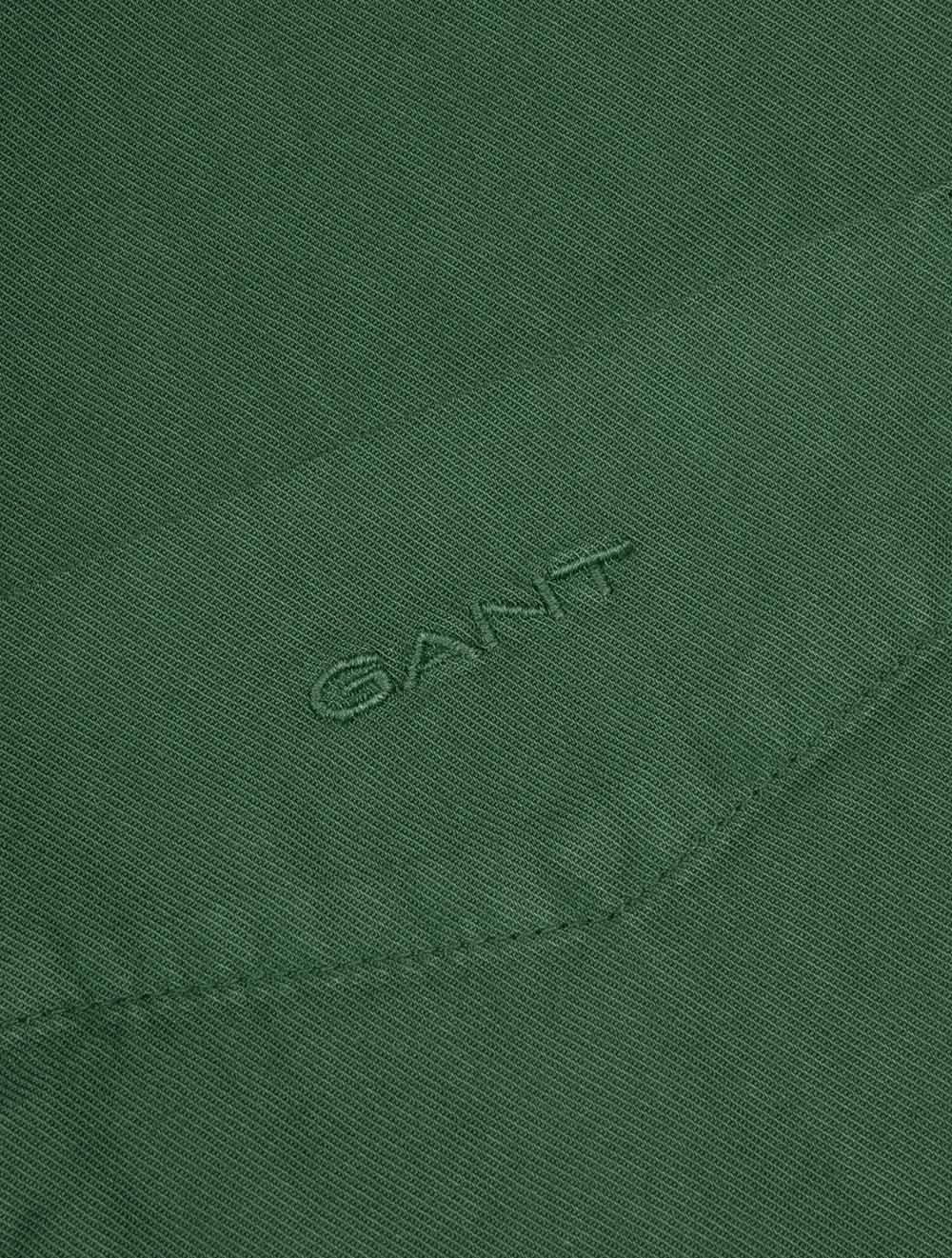 Regular Fit Dyed Twill Shirt Forest Green