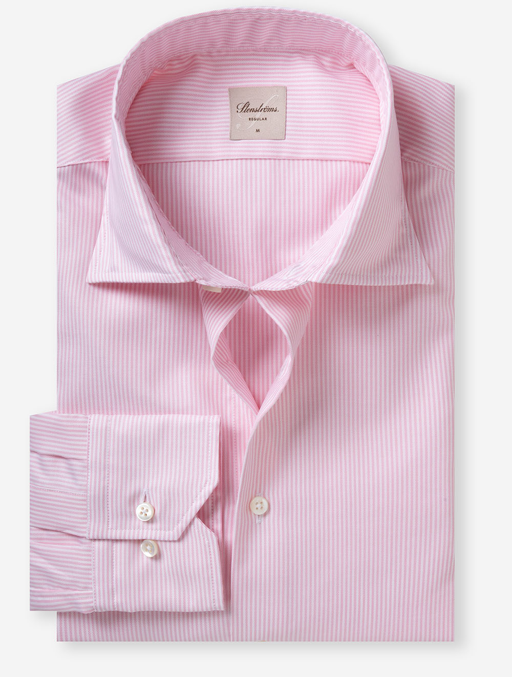 Striped Oxford Shirt Pink
