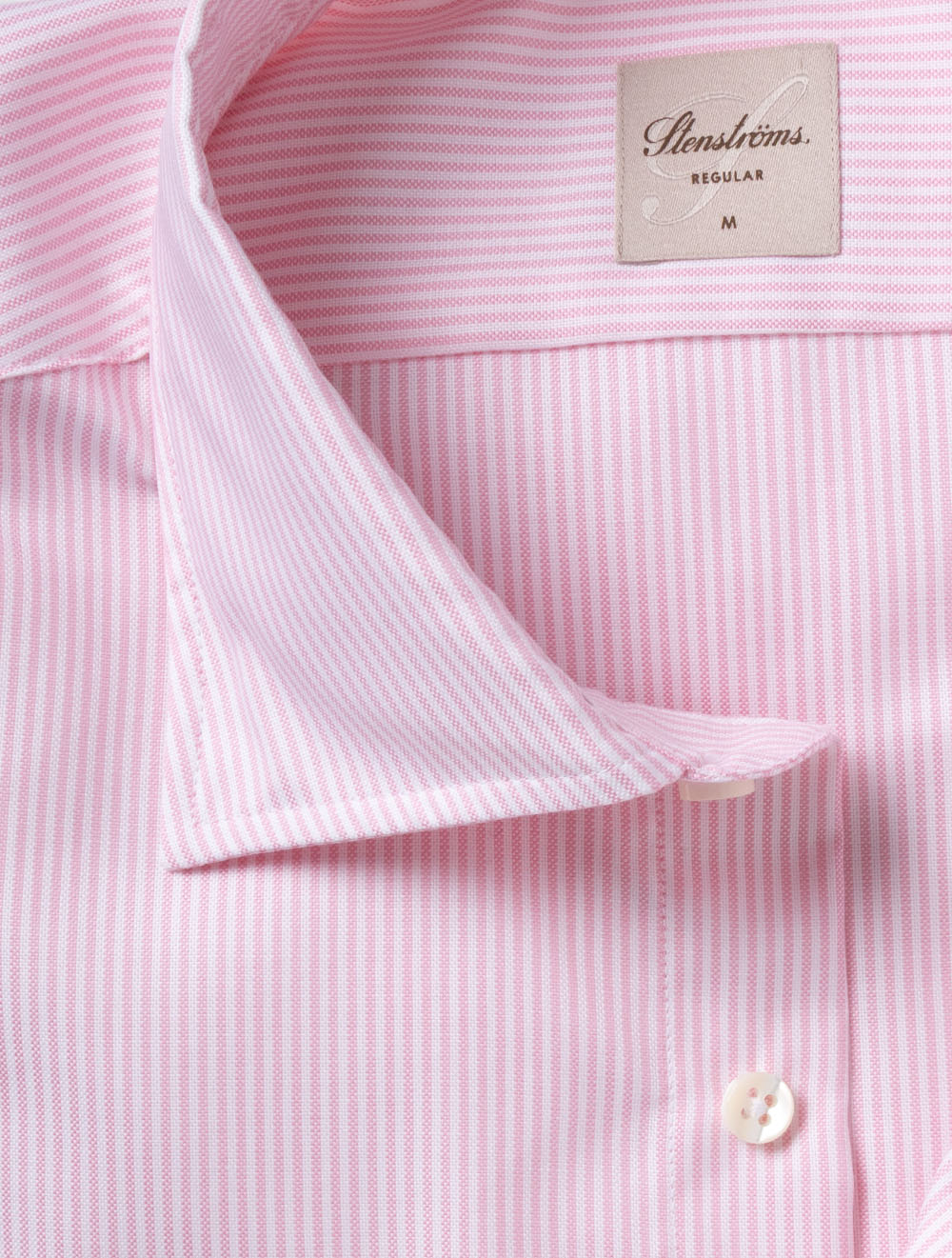 Striped Oxford Shirt Pink