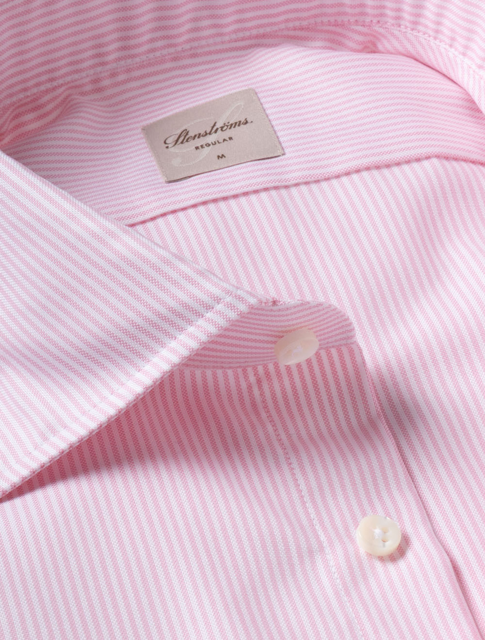 Striped Oxford Shirt Pink