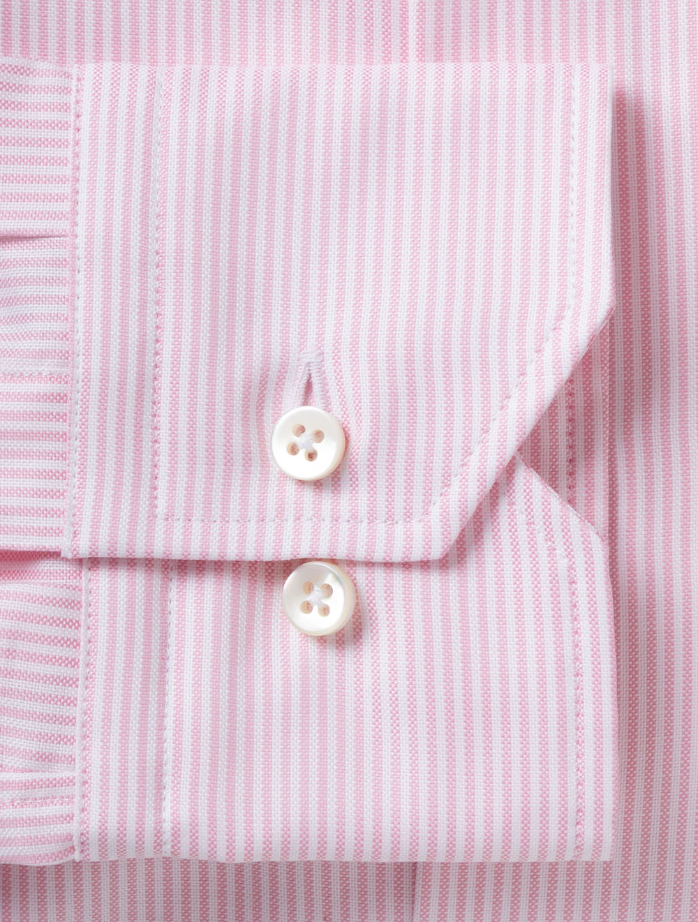 Striped Oxford Shirt Pink