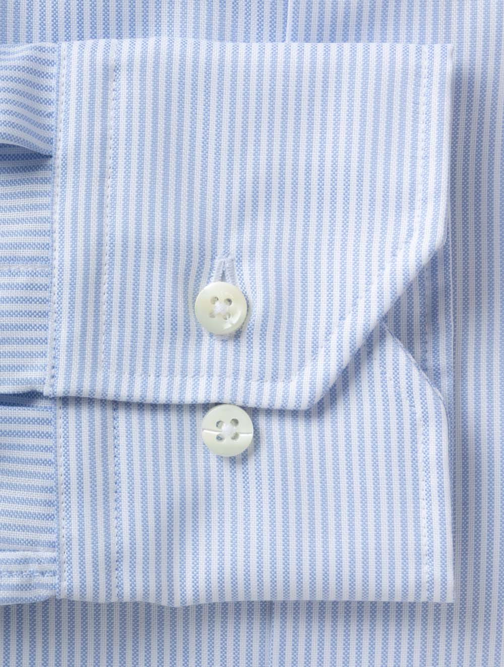 Striped Oxford Shirt Blue