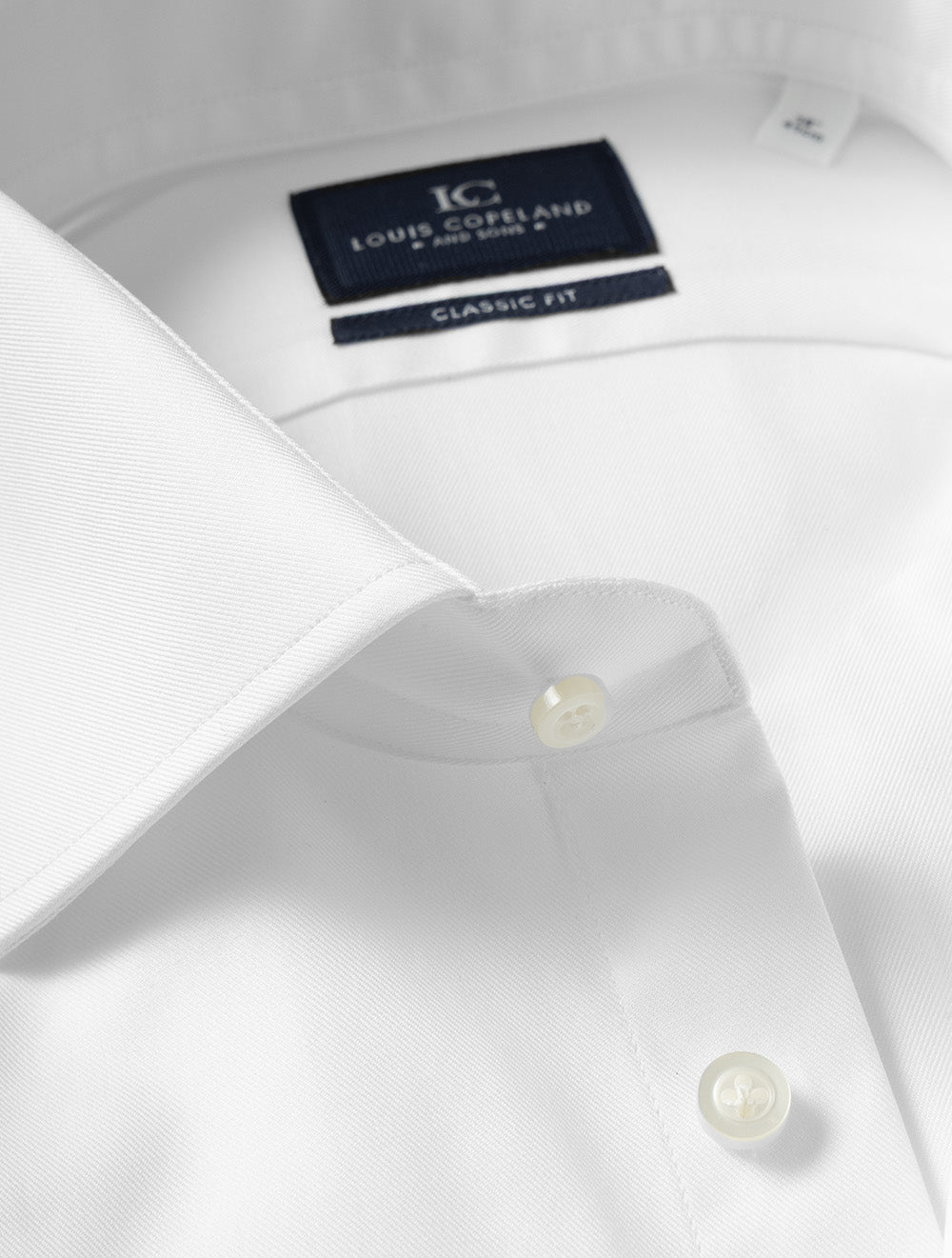 Classic Fit Yoga Shirt White