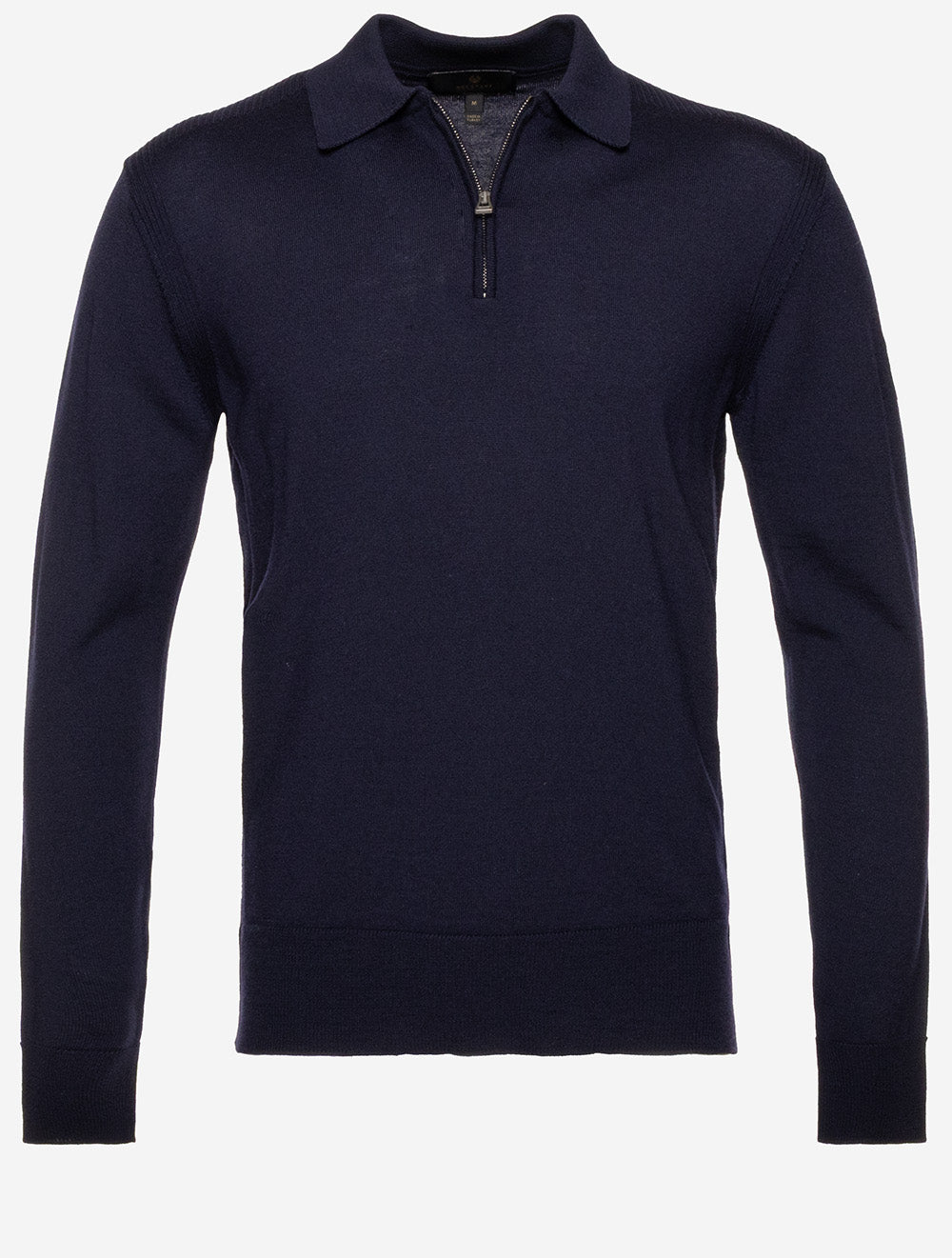 Kyle Long Sleeve Polo Dark Ink