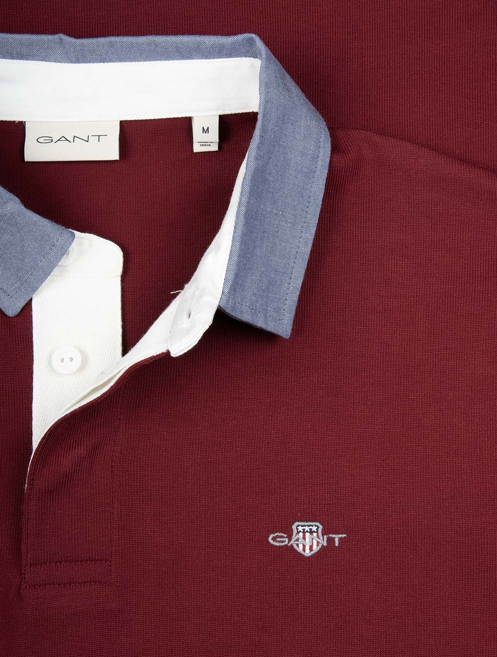 Chambray Collar Heavy Rugger Plumped Red