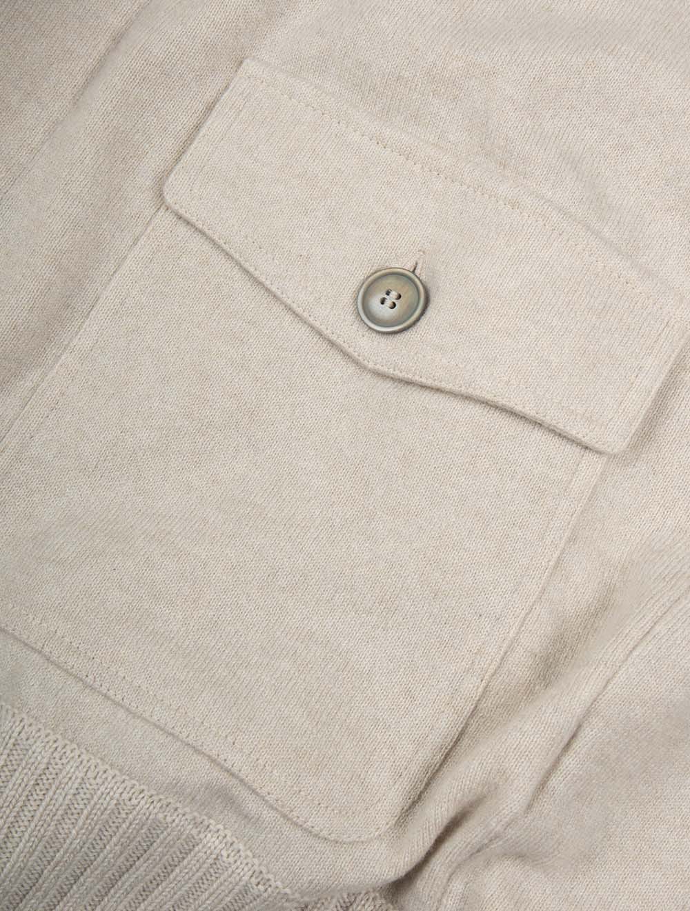 Veste utilitaire crème