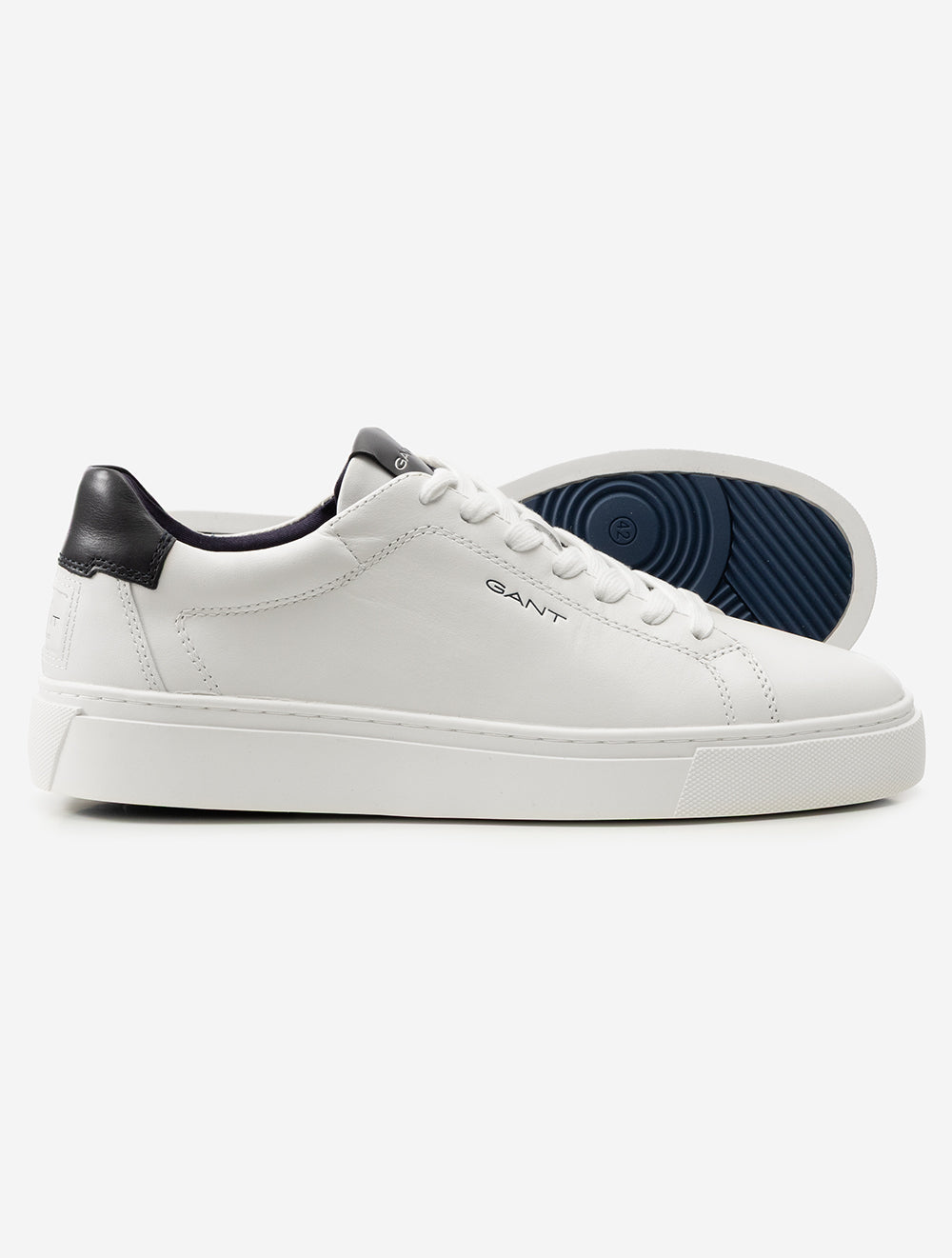 Mc Julien Leather Sneaker White Navy