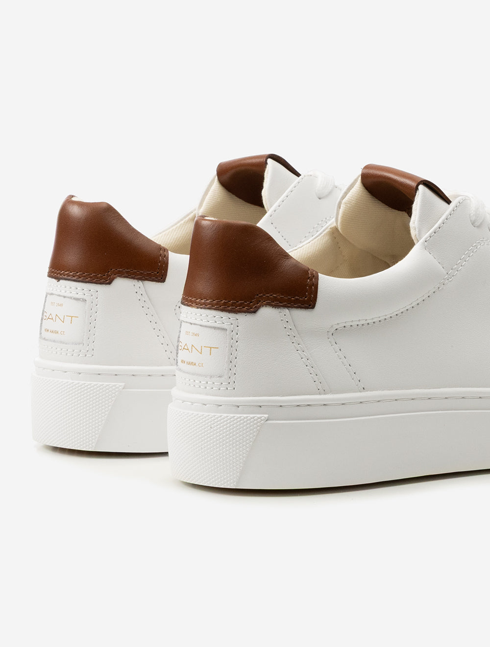 Mc Julien Leather Sneaker White Brown