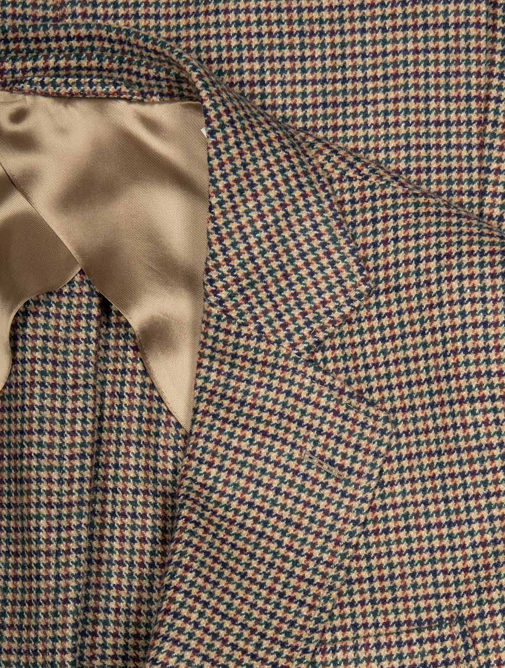 Houndstooth Check Blazer Light Taupe