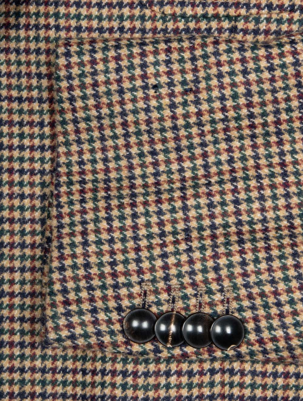 Houndstooth Check Blazer Light Taupe