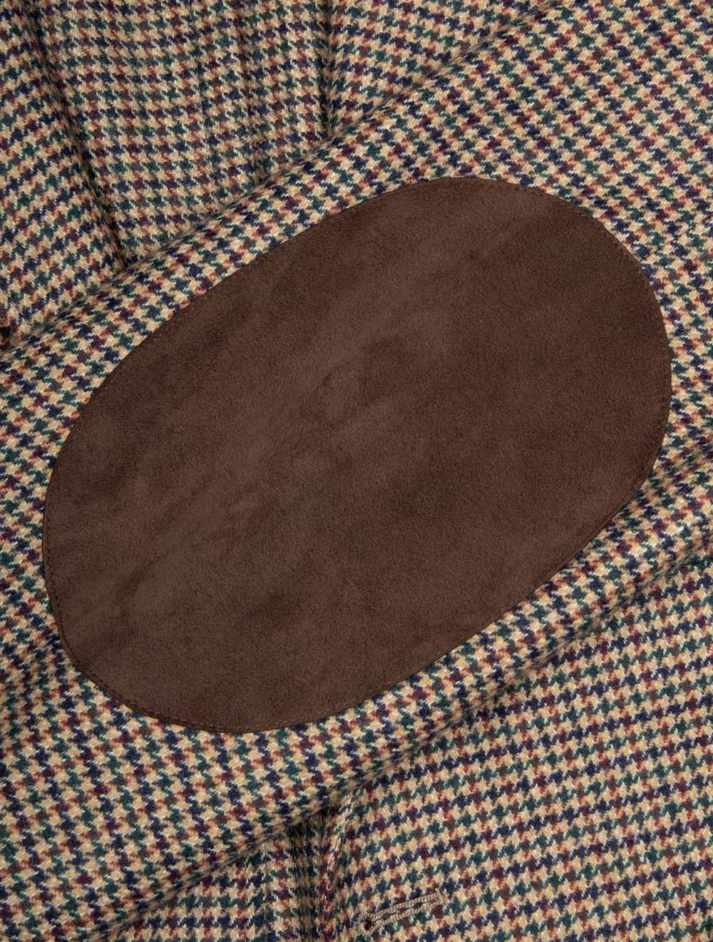 Houndstooth Check Blazer Light Taupe