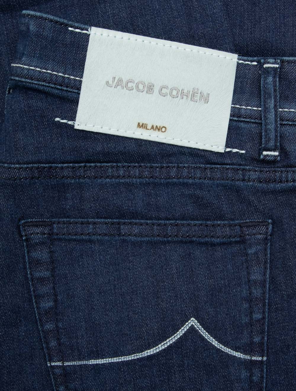 Nick Slim Fit Denim DE Badge Jeans Navy