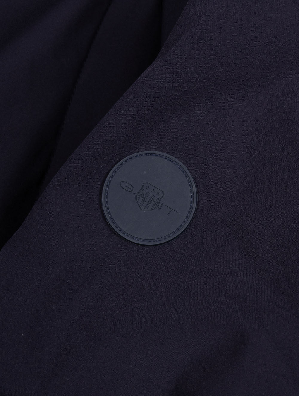 Padded Car Coat Evening Blue