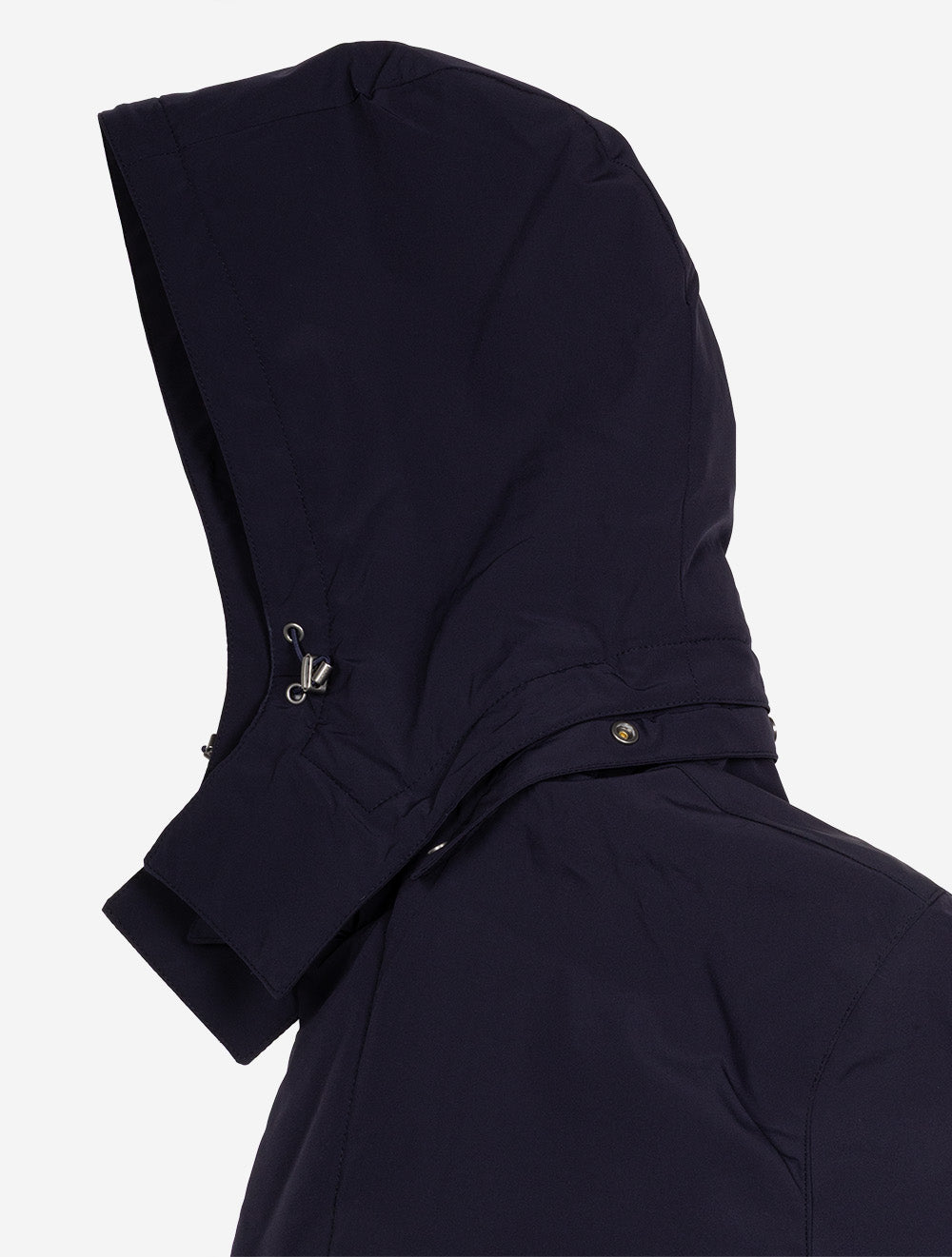 Padded Car Coat Evening Blue