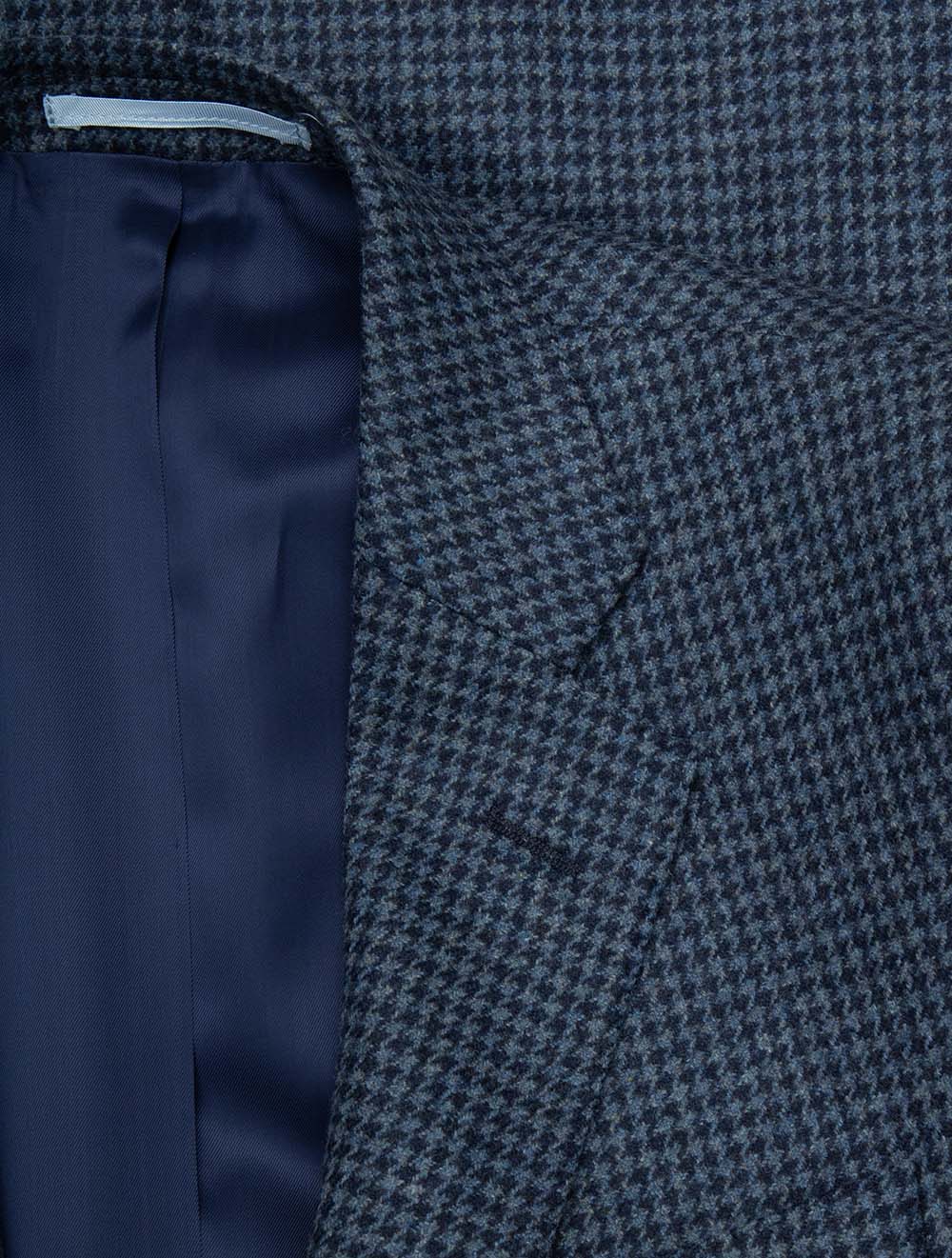 Houndstooth Jacket Blue