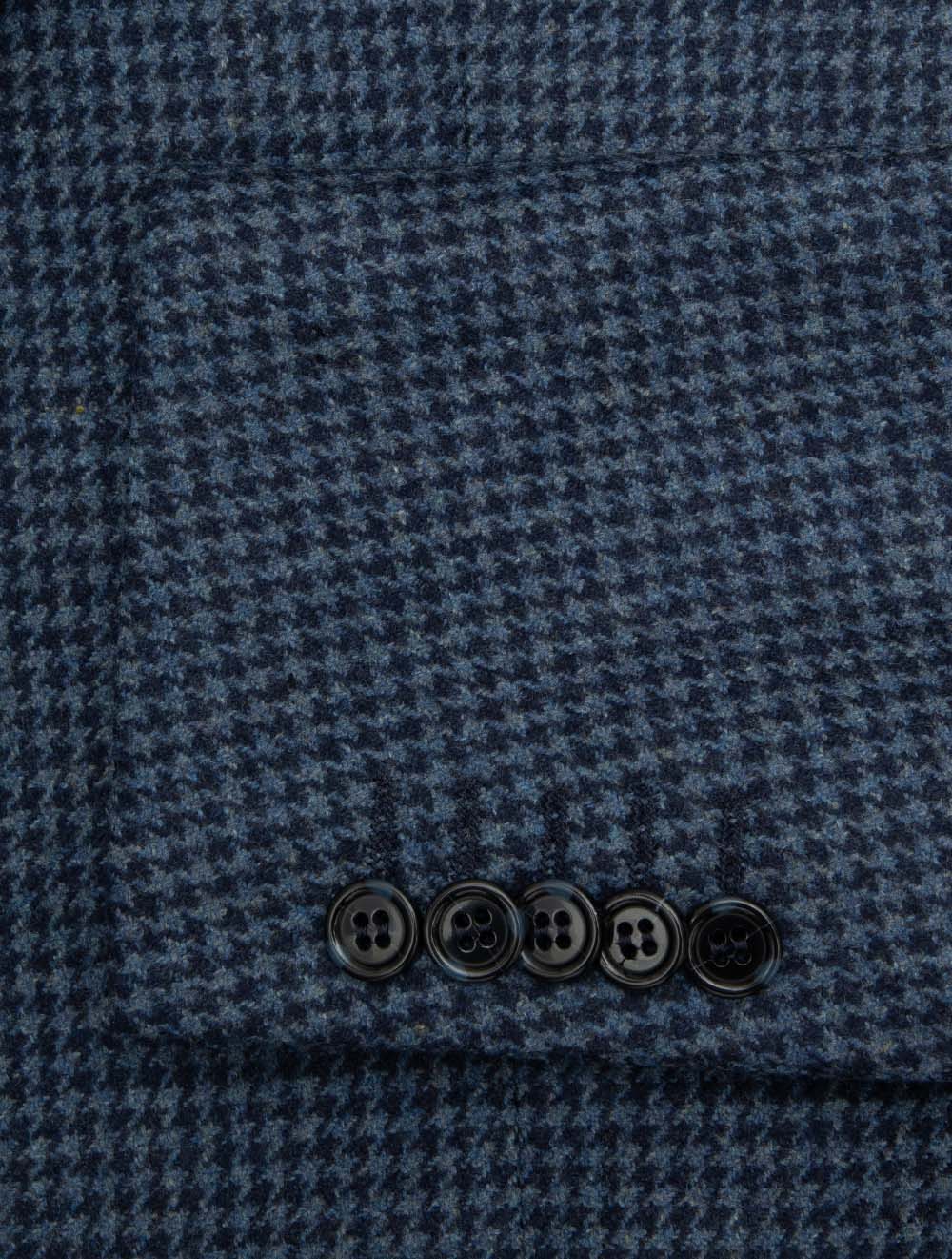 Houndstooth Jacket Blue