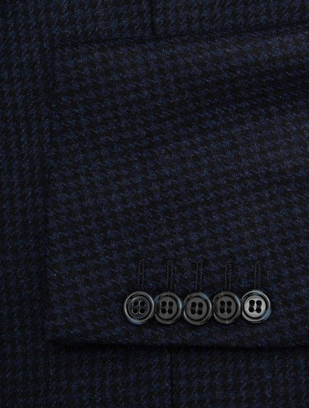 Houndstooth Jacket Navy