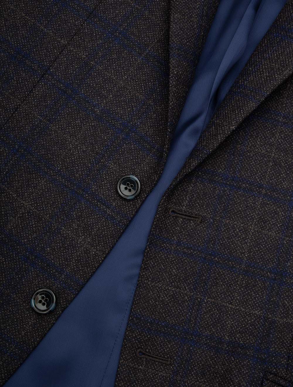 Check Jacket Navy