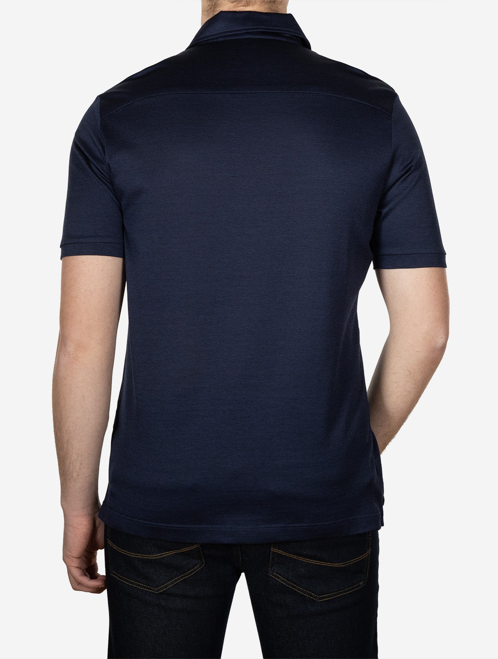 Short Sleeve Polo Shirt Navy