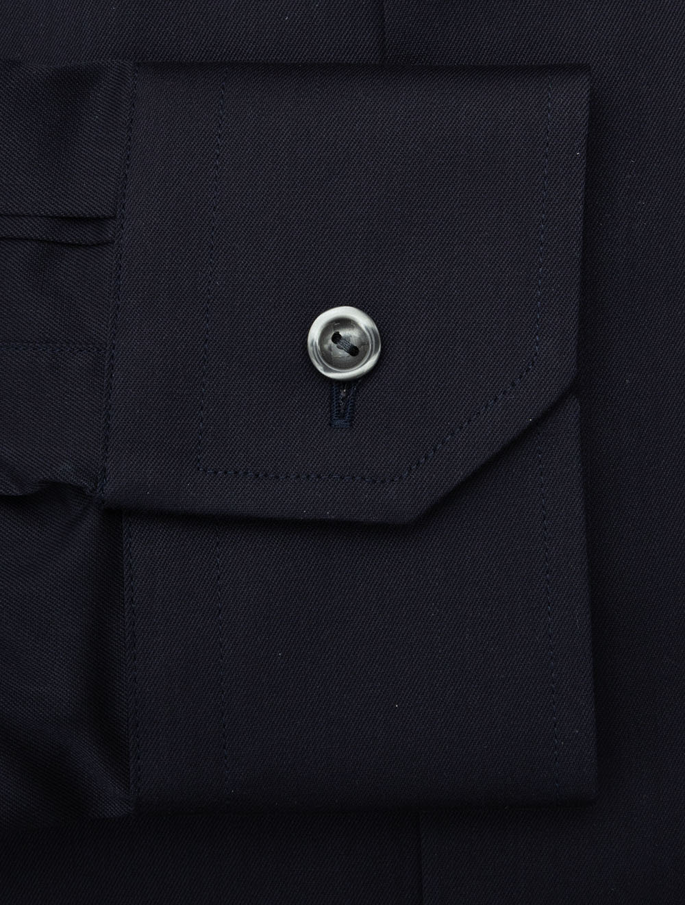 Contemporary Fit Business Plain Shirt Navy