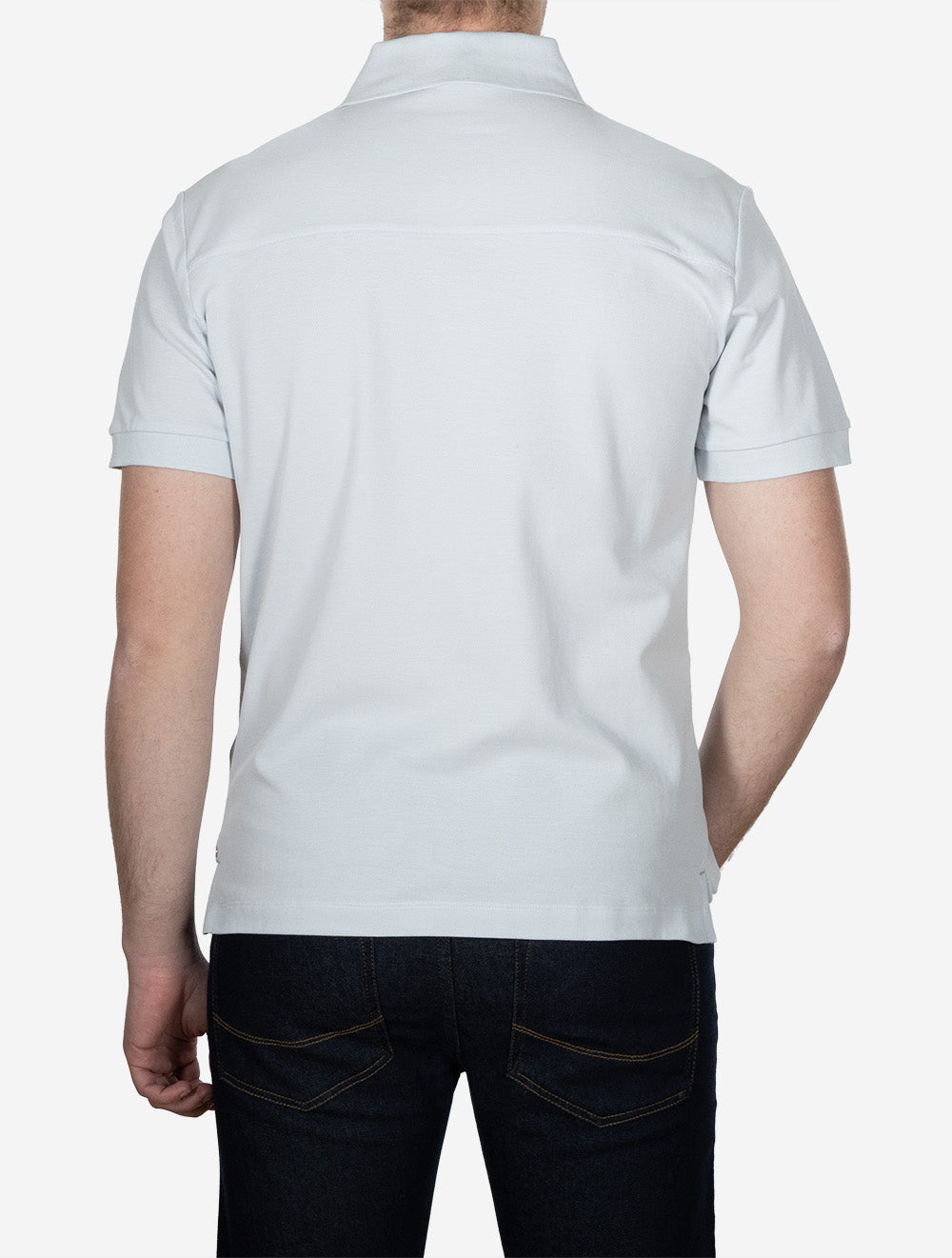 Piqué Polo Shirt Blue