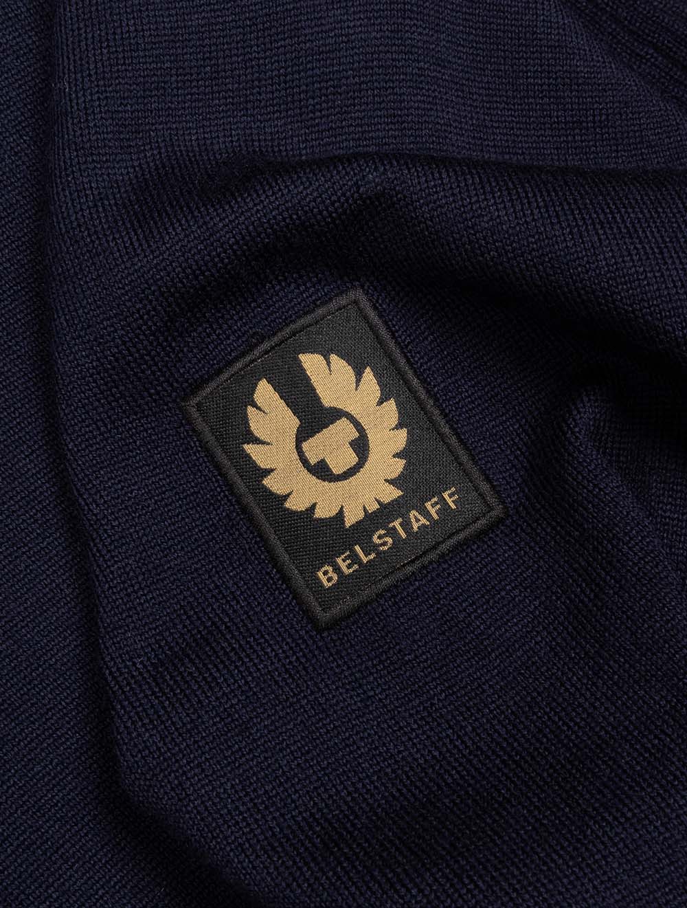 Kyle Long Sleeve Polo Dark Ink