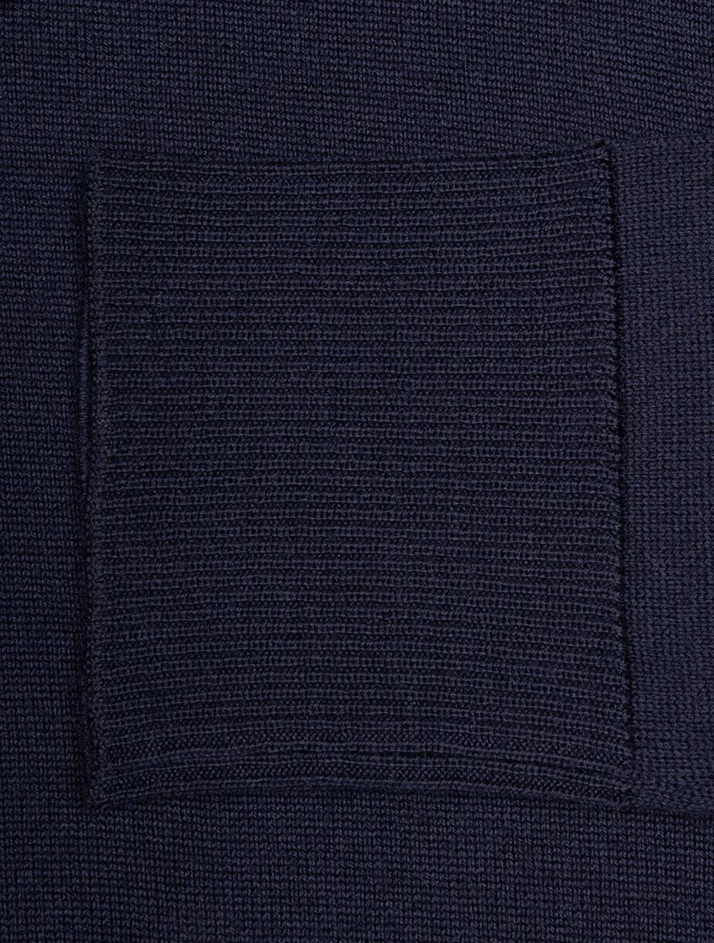 Kyle Long Sleeve Polo Dark Ink