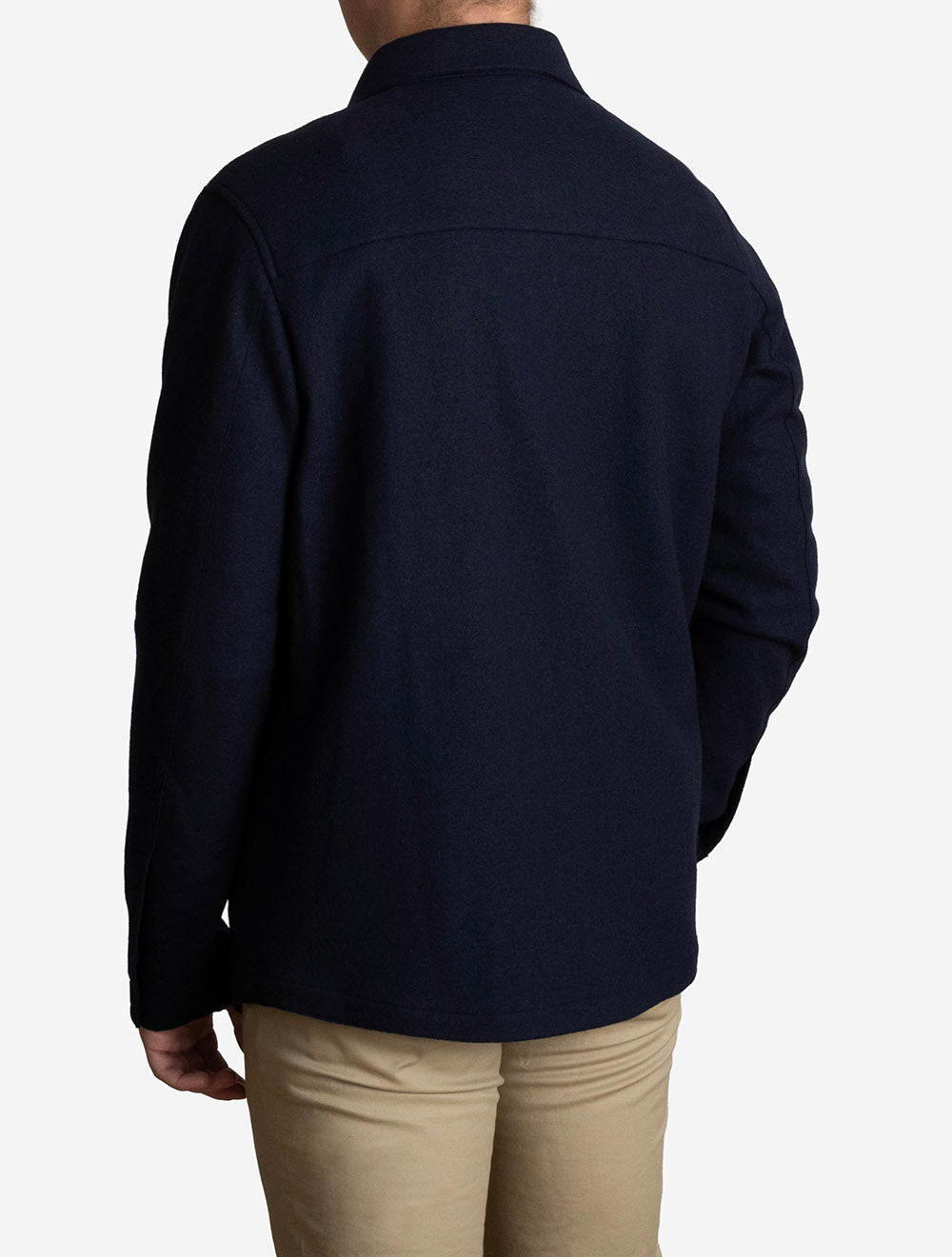 Solferino Edge Overshirt Navy