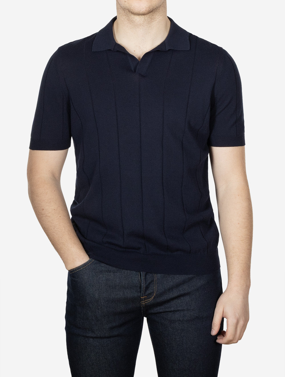 Skipper Tennis Polo Navy