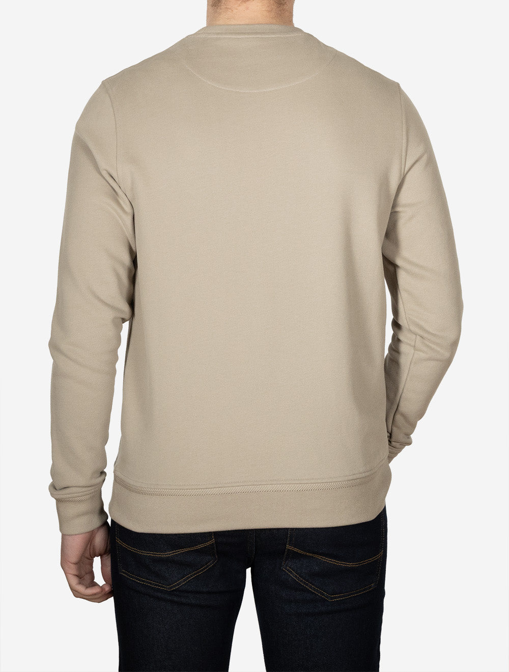 Crew Neck Sweatshirt Dark Sand