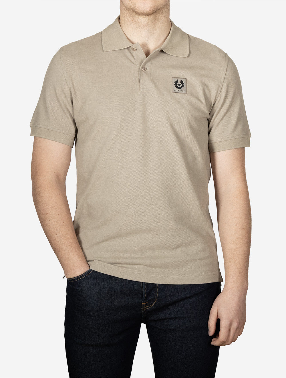 Piqué Polo Shirt Dark Sand