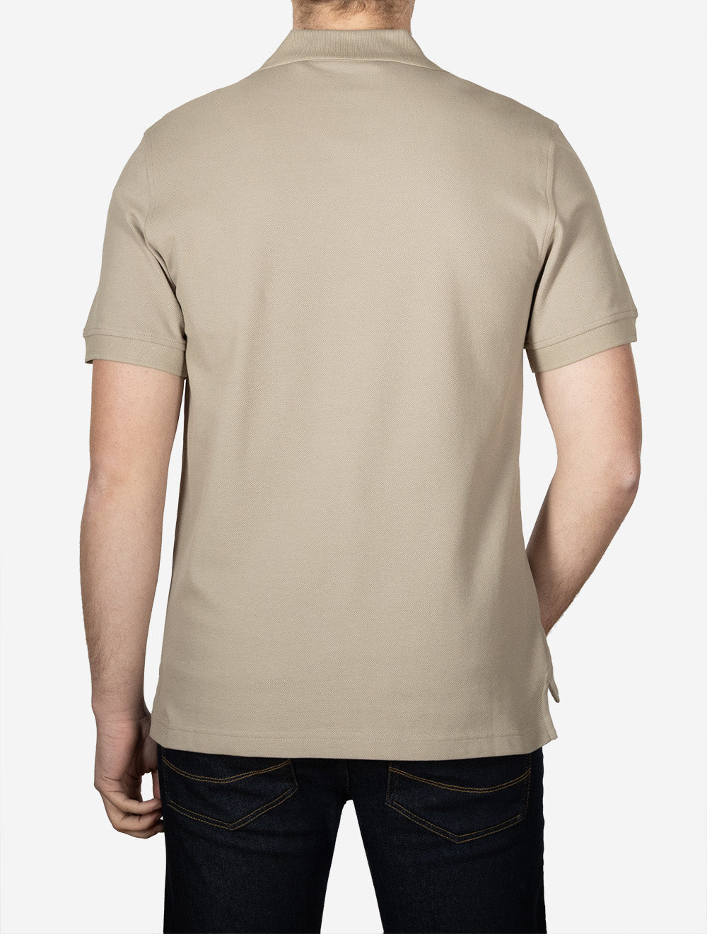 Piqué Polo Shirt Dark Sand