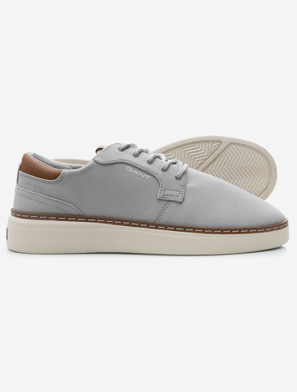 San Prep Twill Sneaker Mid Grey