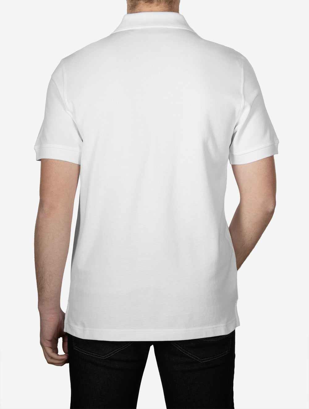 Piqué Polo Shirt White