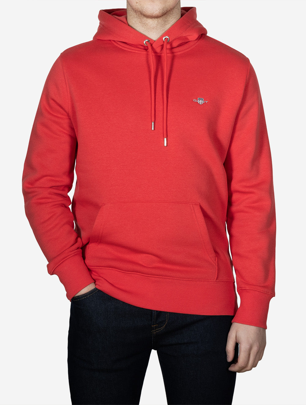 Regular Shield Hoodie Rose Red