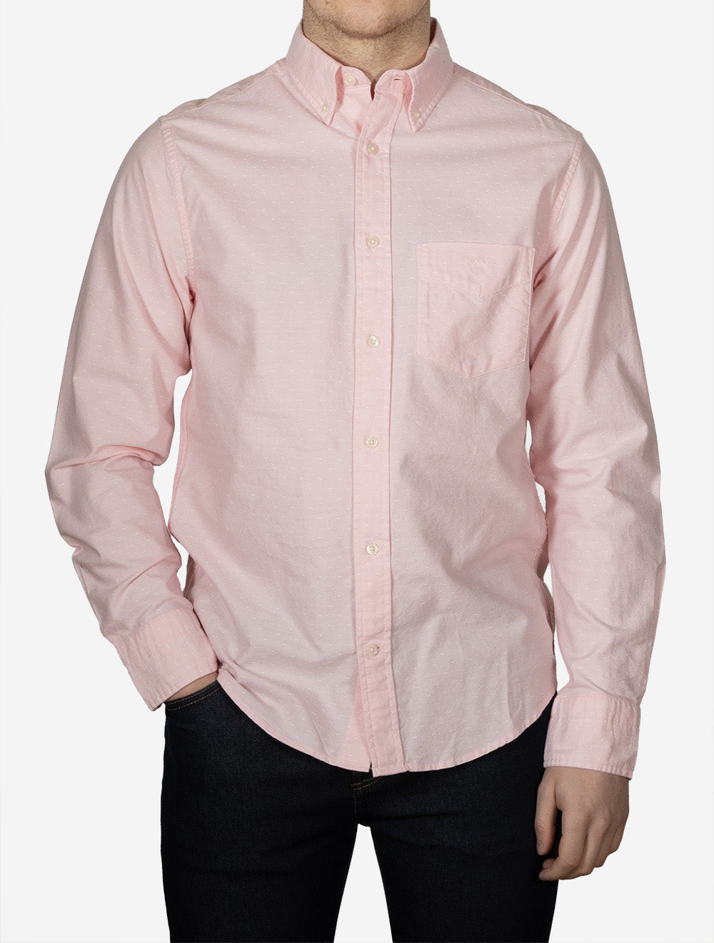 Classic Oxford Dobby Shirt Pink