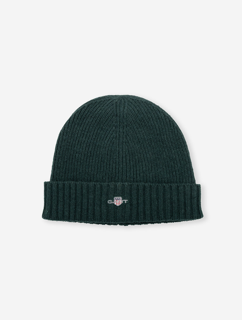 Shield Wool Beanie Tartan Green