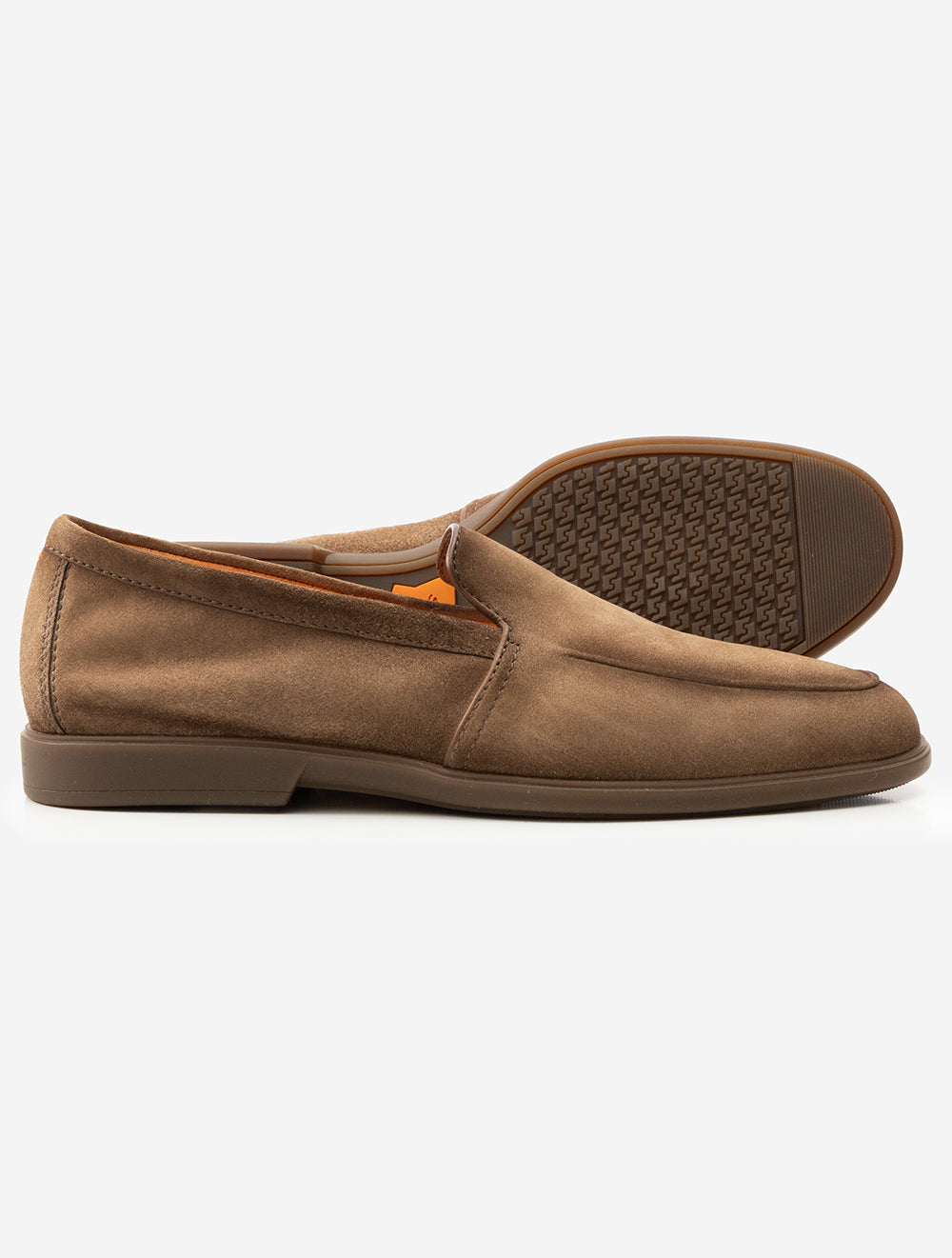 Suede Loafer Dark Brown