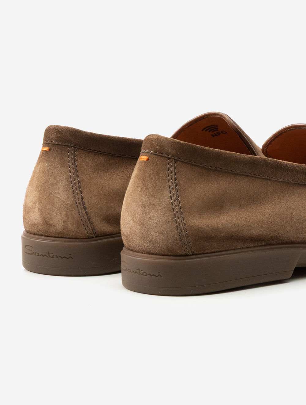 Suede Loafer Dark Brown