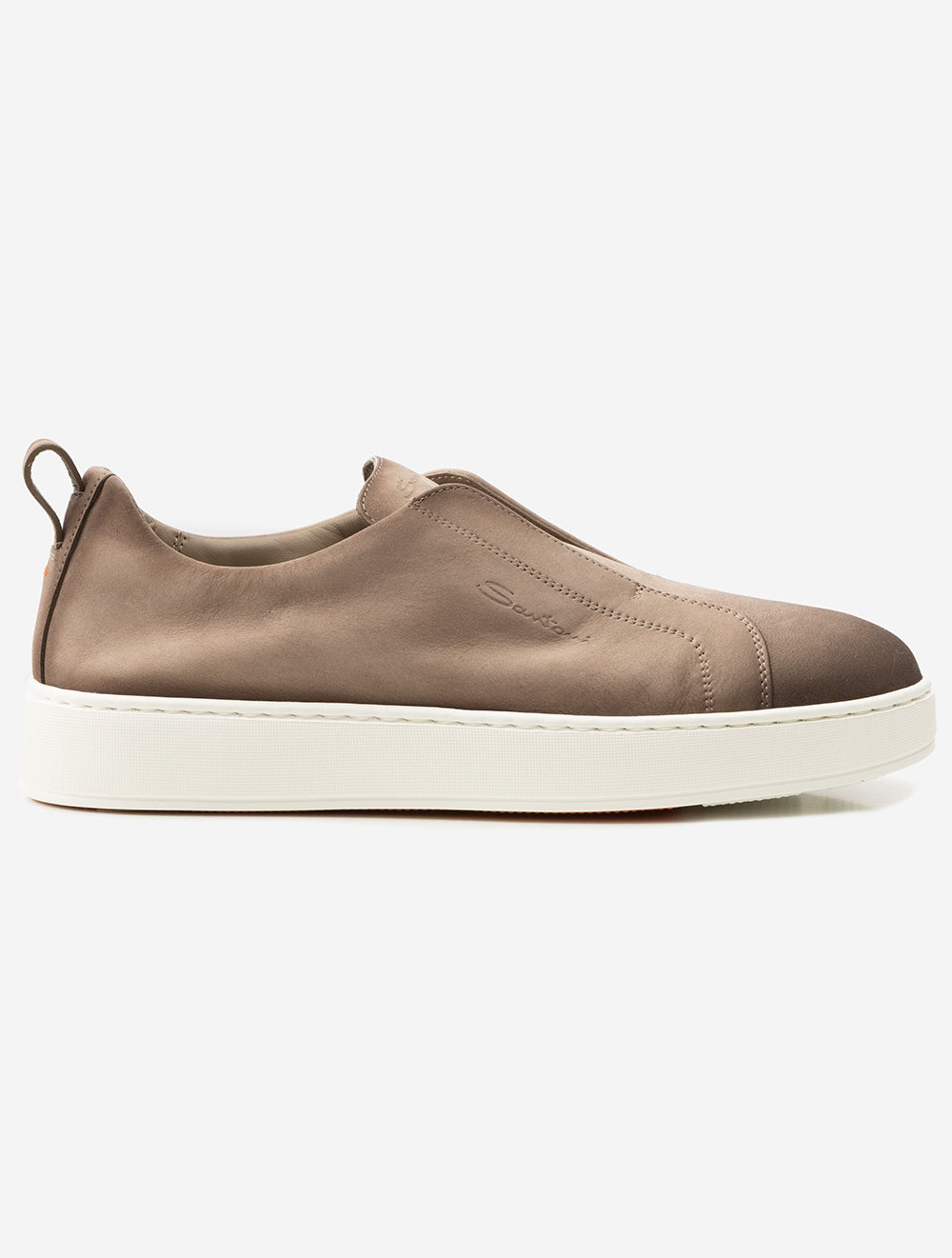 Suede Slip-On Sneaker Mushroom