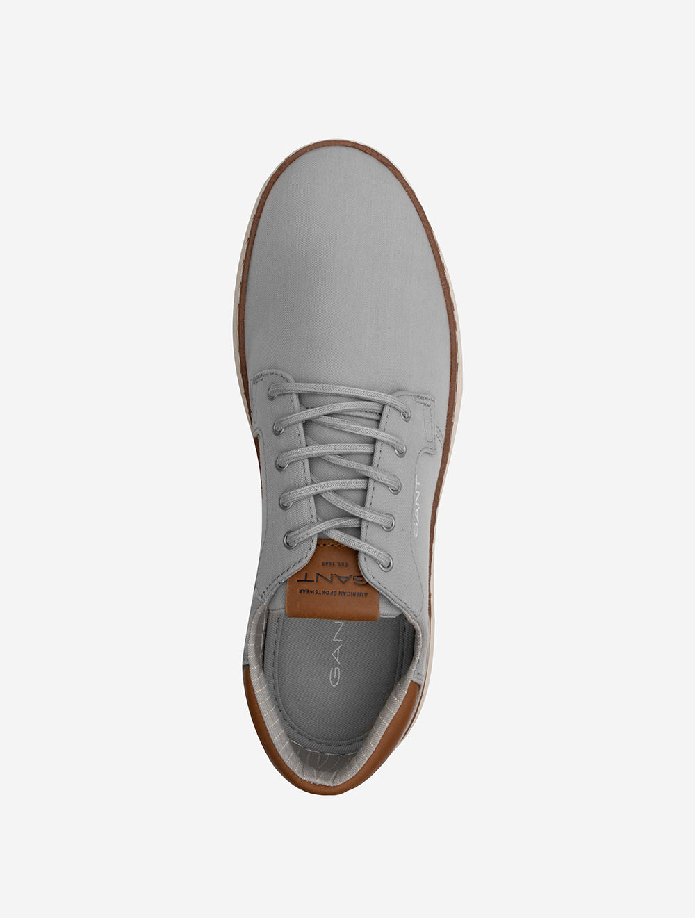 San Prep Twill Sneaker Mid Grey