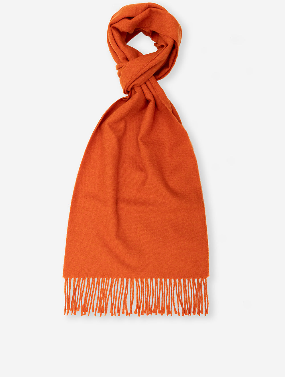 Wool Scarf Deep Orange