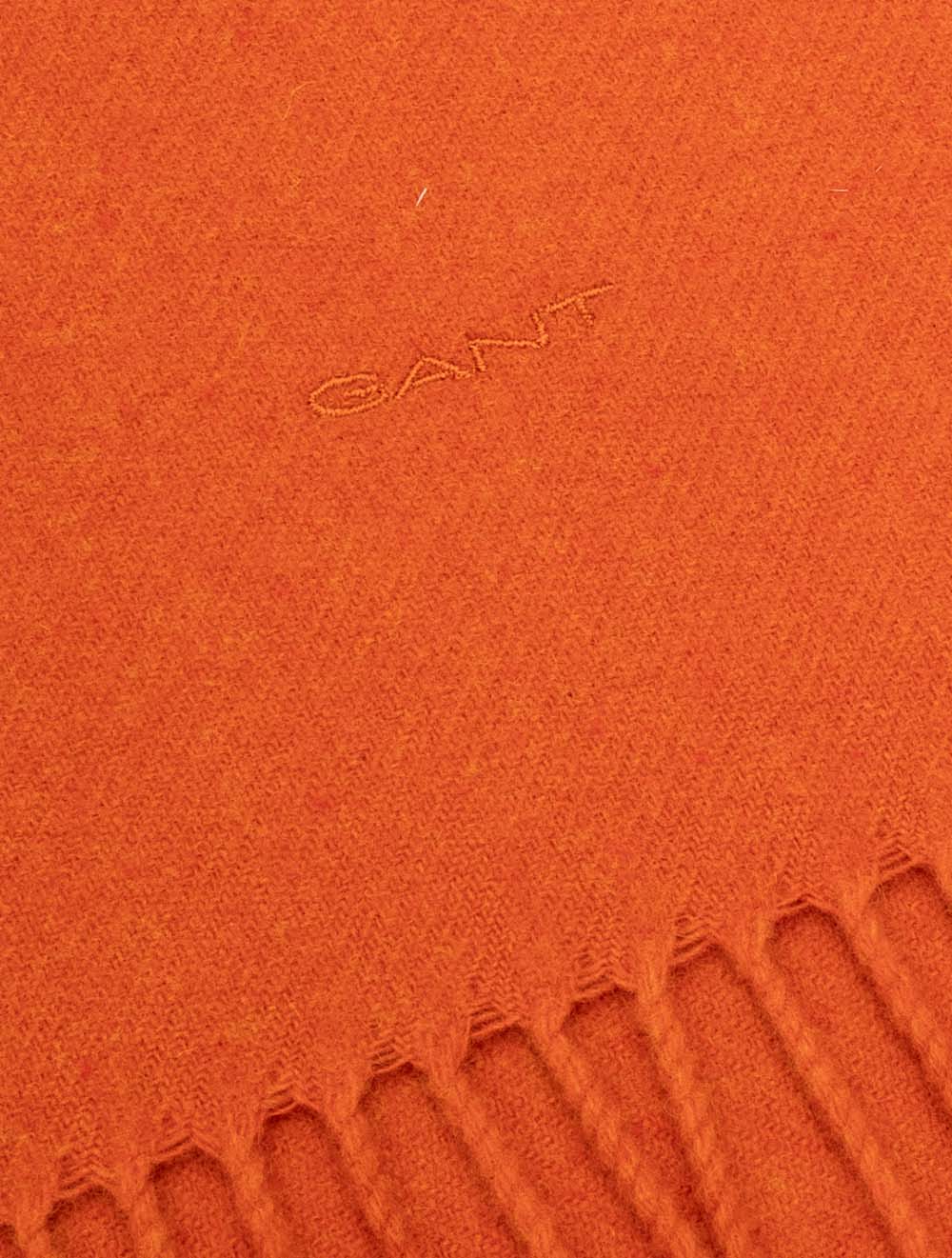 Wool Scarf Deep Orange