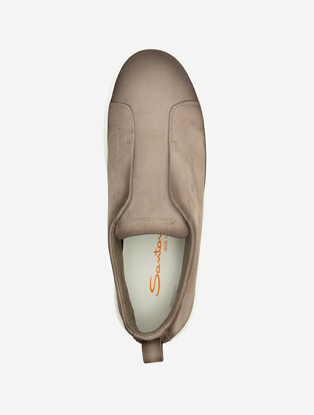 Suede Slip-On Sneaker Mushroom
