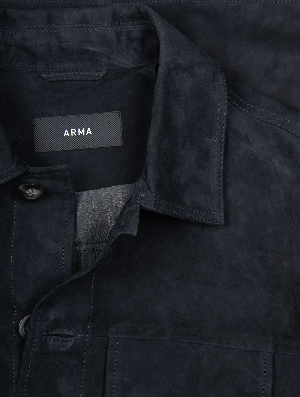 Mex Suede Overshirt Night