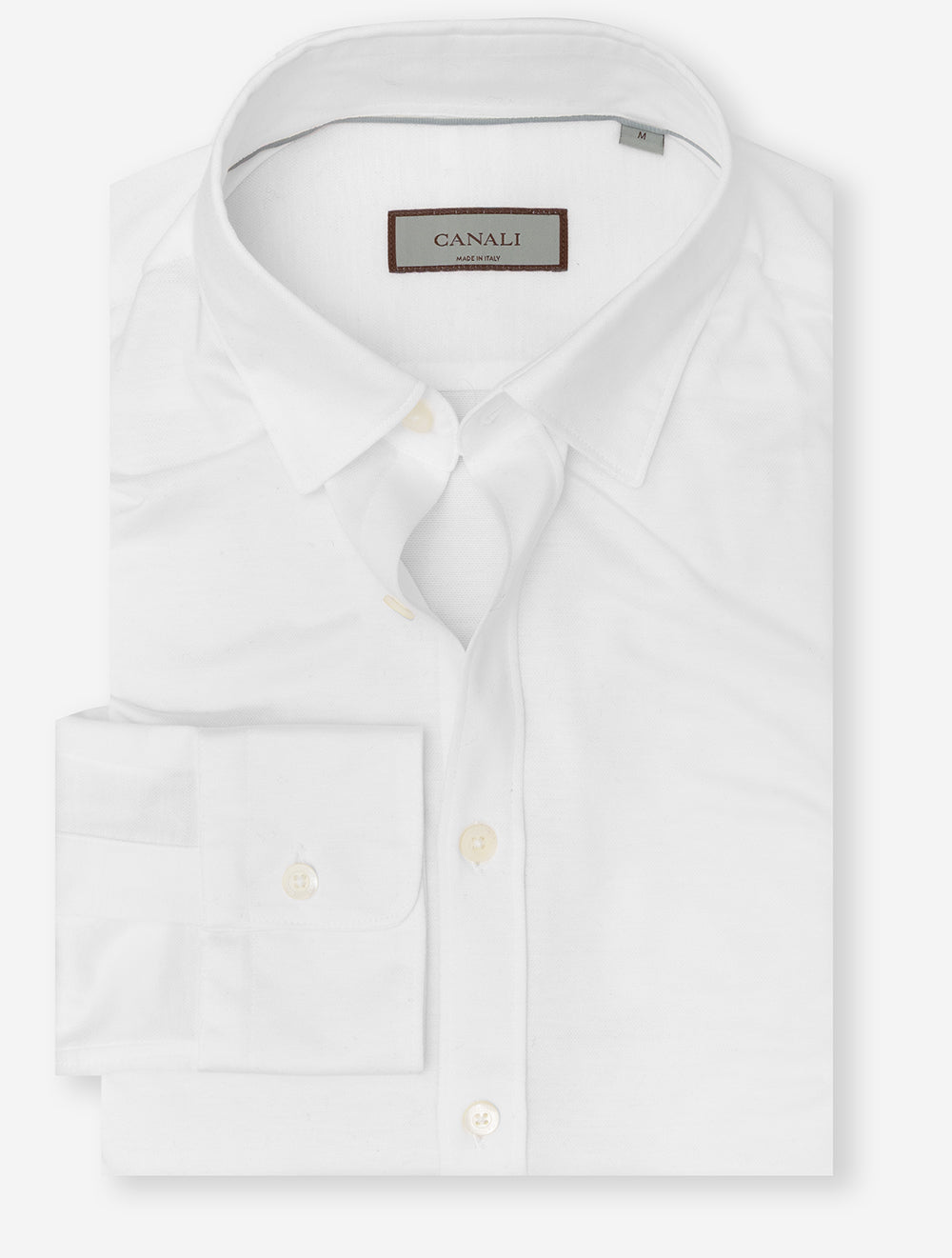 Soft Pique Shirt White