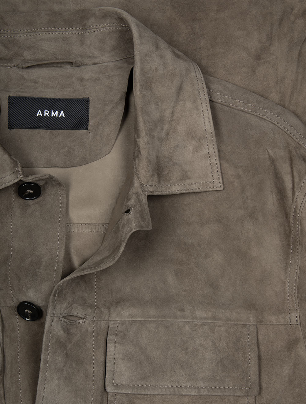 Mex Suede Overshirt Soil