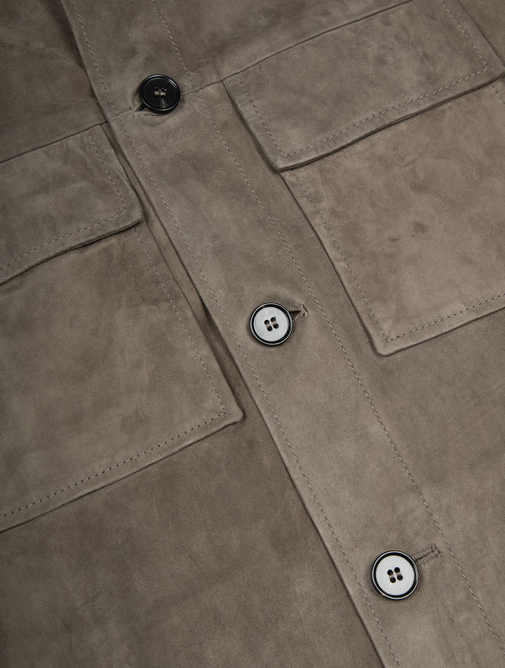 Mex Suede Overshirt Soil
